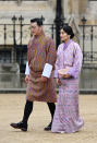 <p>LONDON, ENGLAND – MAY 06: King Jigme Khesar Namgyel Wangchuck and Queen Jetsun Pema, Bhutan attend the Coronation of King Charles III and Queen Camilla on May 06, 2023 in London, England. The Coronation of Charles III and his wife, Camilla, as King and Queen of the United Kingdom of Great Britain and Northern Ireland, and the other Commonwealth realms takes place at Westminster Abbey today. Charles acceded to the throne on 8 September 2022, upon the death of his mother, Elizabeth II. (Photo by Jeff Spicer/Getty Images)</p>