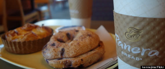 panera bagel