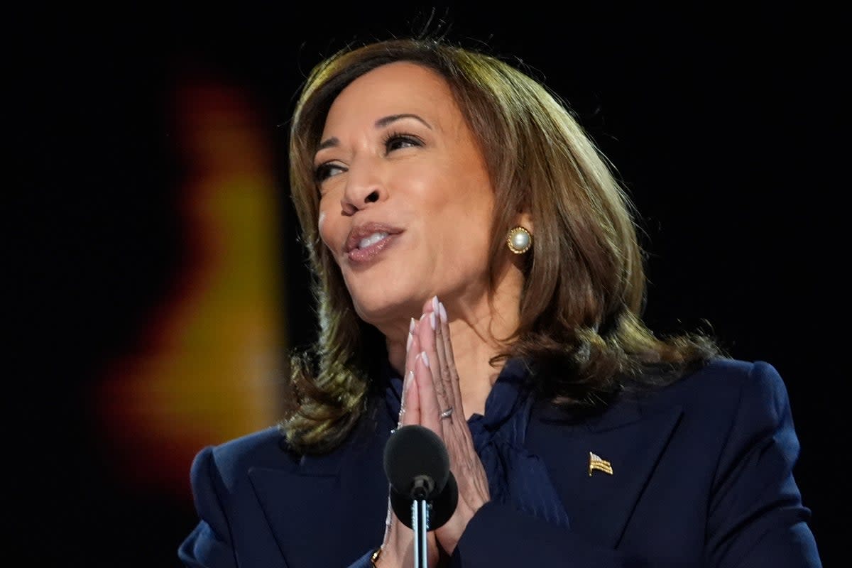 Kamala Harris closes out the DNC with a historic speech (Copyright 2024 The Associated Press. All rights reserved.)