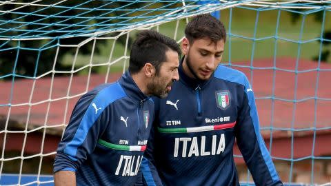 Gianluigi Donnarumma Buffon Italy