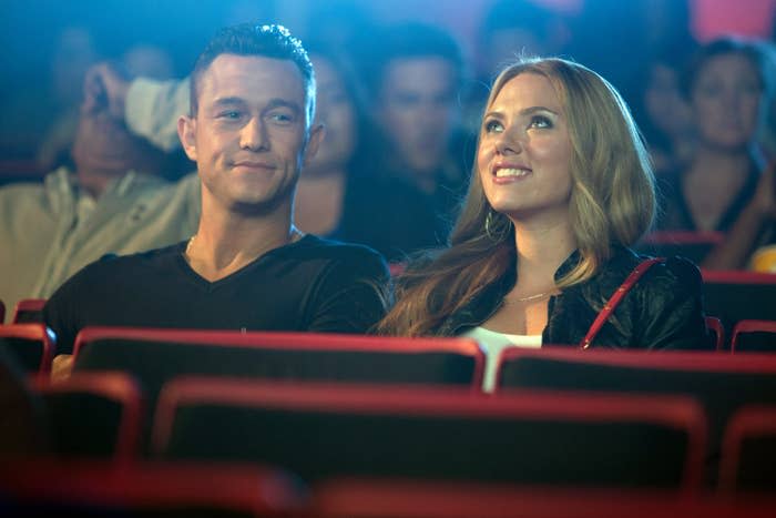 Joseph Gordon-Levitt and Scarlett Johansson in Don Jon