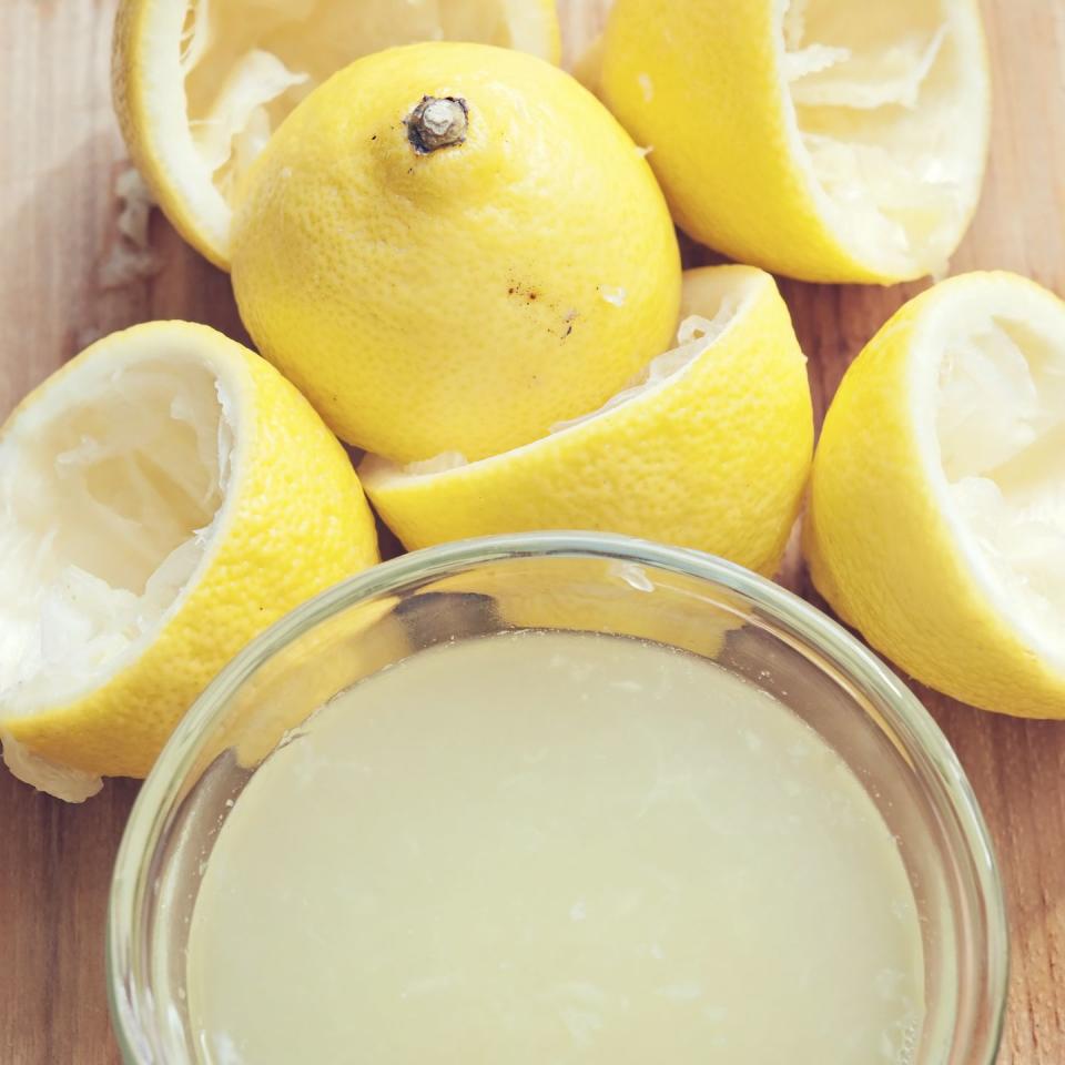 5) Lemon Juice