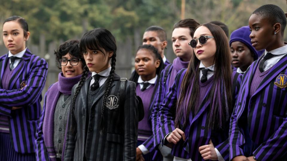 Jenna Ortega and crew are keeping the mystery going about Season 2 (Netflix)