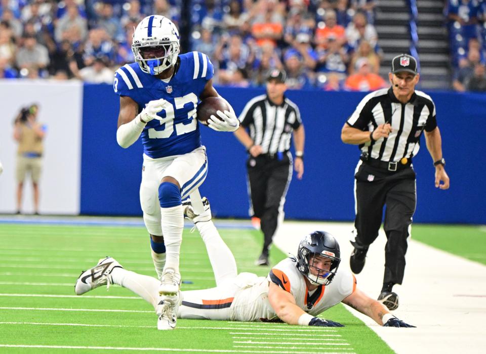 Colts' 53man roster projection after first preseason game vs. Broncos