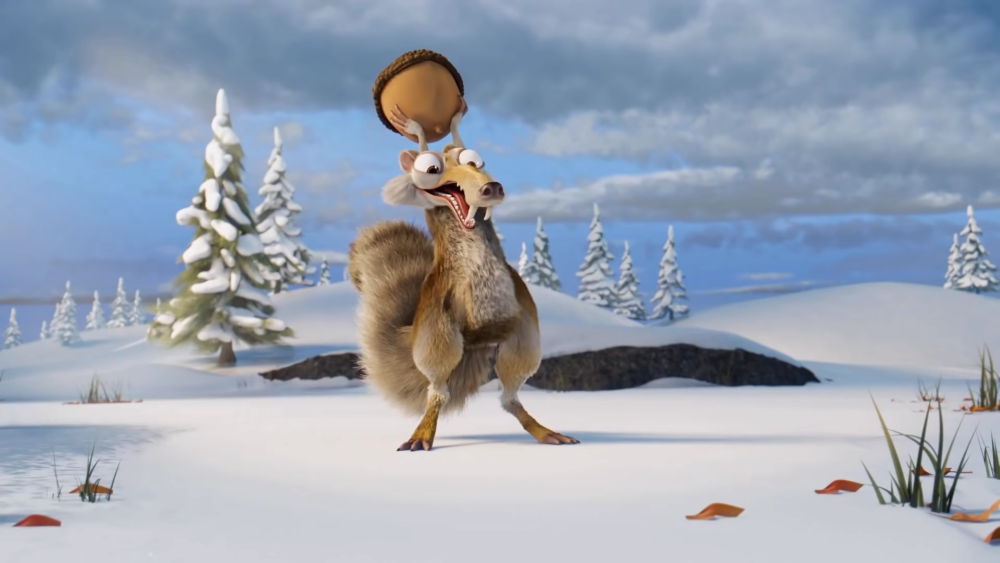 Blue Sky Studios released a short video featuring the iconic 'Ice Age' squirrel Scrat to mark their farewell.