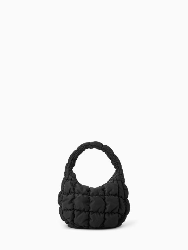 COS COS QUILTED OVERSIZED SHOULDER BAG - Off-white - Bags - COS 99.00