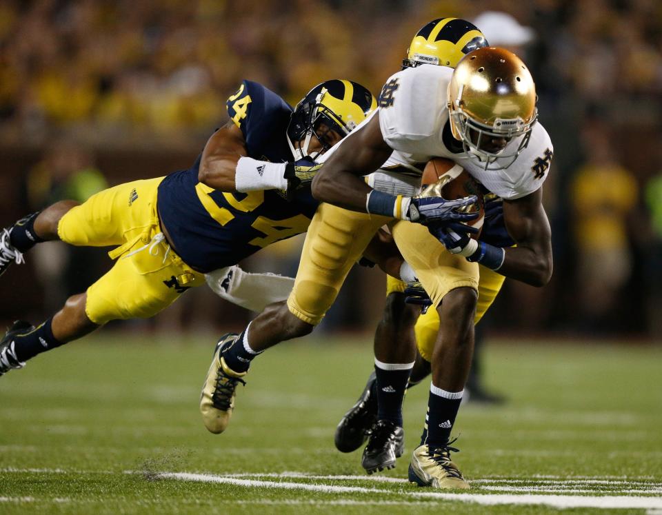 Michigan and Notre Dame will be playing again (Getty). 