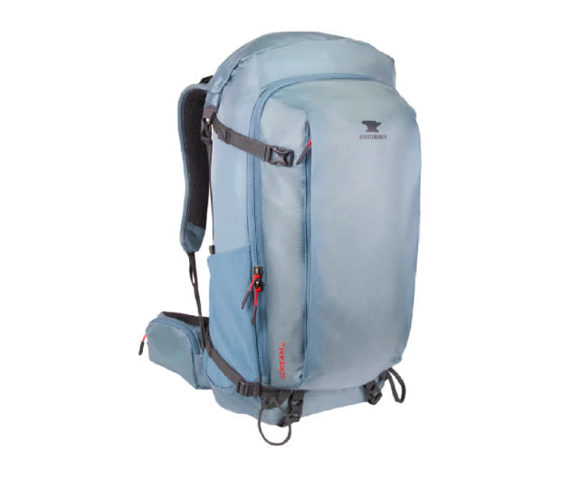 <p>The smallest pack on our list, this 2.75-pound, 55-liter pack offers lightweight sensibility and a 45-pound carrying capacity, with travel pack polish. Its tall, narrow main compartment limits gear arrangement. Additionally, while the rigid shoulder straps are well-padded, the fixed torso length and minimalist harness offer good if not great comfort under heavier loads.</p><p>Nevertheless, between a roll-top opening, a full frontal panel zipper, dual front storage pockets, external gear loops, massive hip belt pockets, and two large side mesh pockets with two liters of space apiece, Scream features fantastic gear accessibility and compartmentalization. </p><p>If you keep overnight and weekend packs light and organized, Scream 55 is a comfortable, minimalist carry.</p><ul><li><strong>Weight: </strong>3.75 lbs</li><li><strong>Capacity: </strong>55 liters</li><li><strong>Best use: </strong>Overnight trip</li></ul><div><table><thead><tr><th>Pros</th><th>Cons</th></tr></thead><tbody><tr><td><p>👍 Lightweight </p></td><td><p>👎 Smaller capacity </p></td></tr><tr><td><p>👍 Comfortable shoulder straps</p></td><td><p>👎 Narrow main compartment </p></td></tr><tr><td><p>👍 Great gear accessibility</p></td><td></td></tr></tbody></table></div><p>[$160; <a href="https://www.amazon.com/Mountainsmith-Scream-Backpack-Phantom-Liter/dp/B09RGB29PD?crid=26QCNCEH9HG3S&keywords=mountainsmith+scream+55&qid=1690481615&sprefix=scream+moun%2Caps%2C89&sr=8-2&ufe=app_do%3Aamzn1.fos.f5122f16-c3e8-4386-bf32-63e904010ad0&linkCode=ll1&tag=arena-swimsuit-lifestyle-xandra-dorm-ananya-20&linkId=e0631334cb130f55f976f145052e7db3&language=en_US&ref_=as_li_ss_tl" rel="nofollow noopener" target="_blank" data-ylk="slk:amazon.com;elm:context_link;itc:0;sec:content-canvas" class="link ">amazon.com</a>]</p>