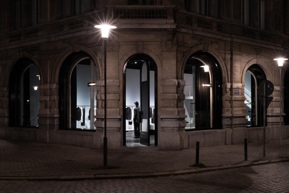 The Ann Demeulemeester flagship store in Antwerp, in a historical building built in 1880s. - Credit: Victor Robyn/Courtesy of Ann Demeulemeester