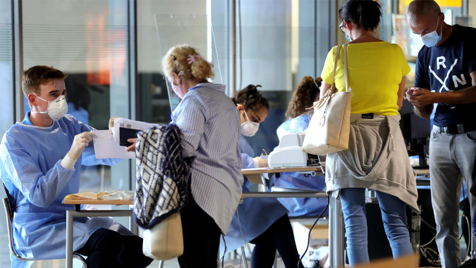 Aeropuerto en Alemania.