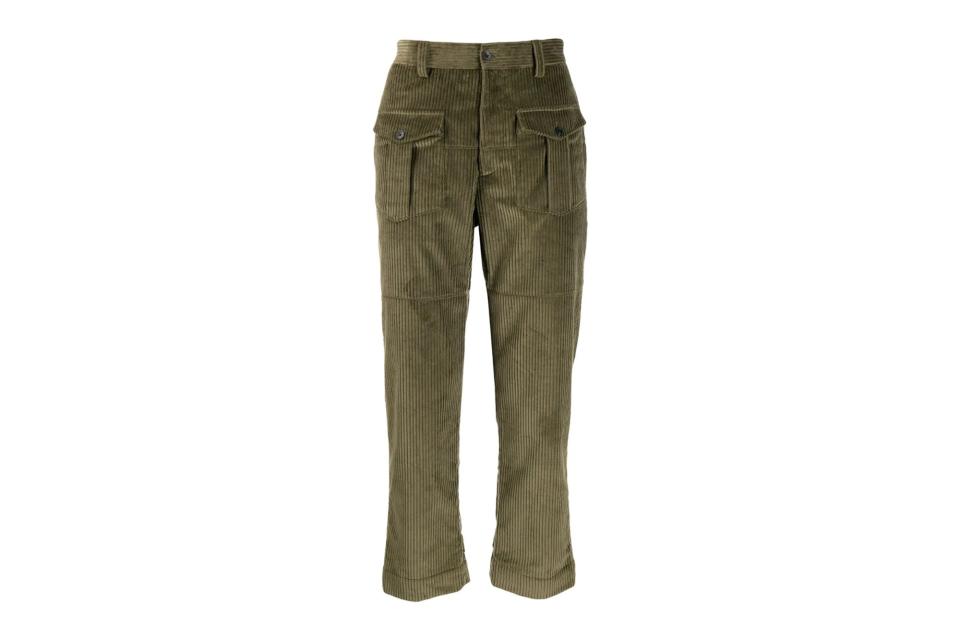 Gabriele Pasini front-pocket corduroy trousers