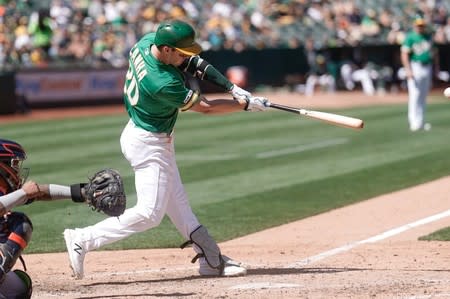 MLB: Houston Astros at Oakland Athletics