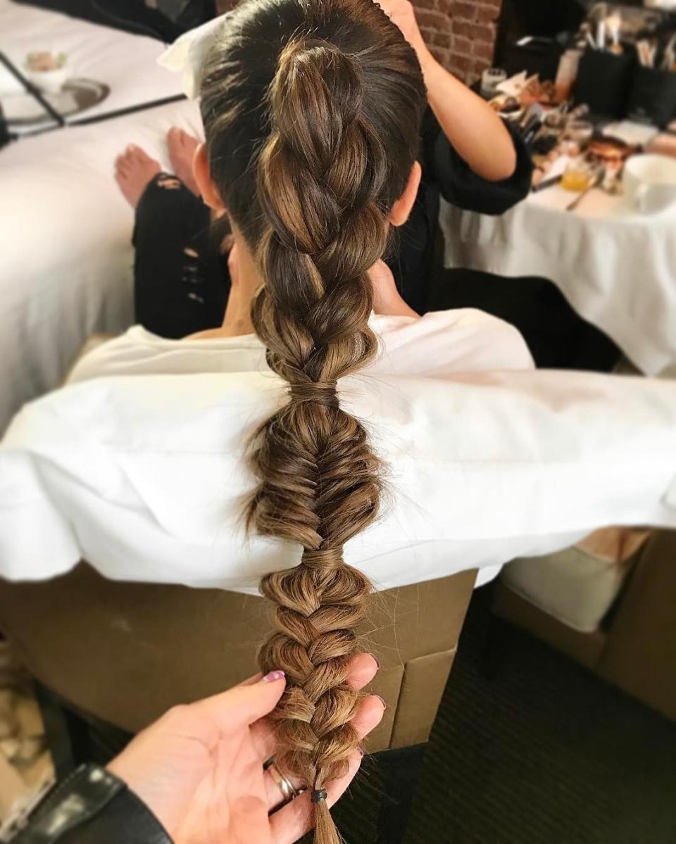 Multi-Braid Ponytail