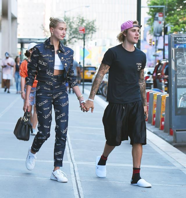 Did Justin Bieber Wear Balenciaga Bottle Slippers?!