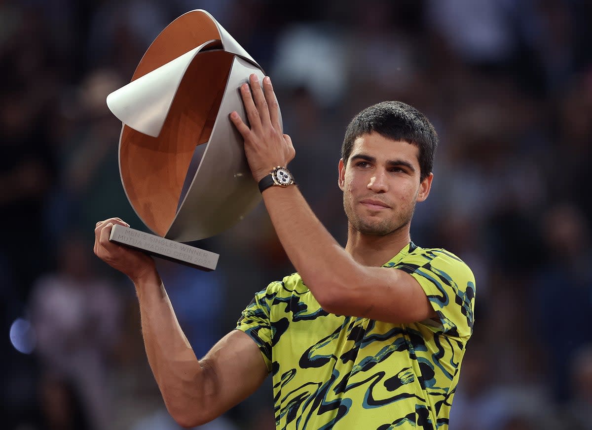 Alcaraz defended his Madrid Open title this season (Getty Images)
