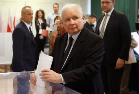 Poland's parliamentary election in Warsaw