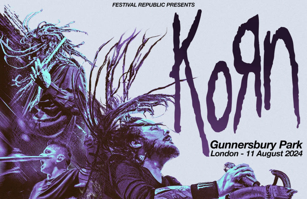 Korn are making their London comeback credit:Bang Showbiz