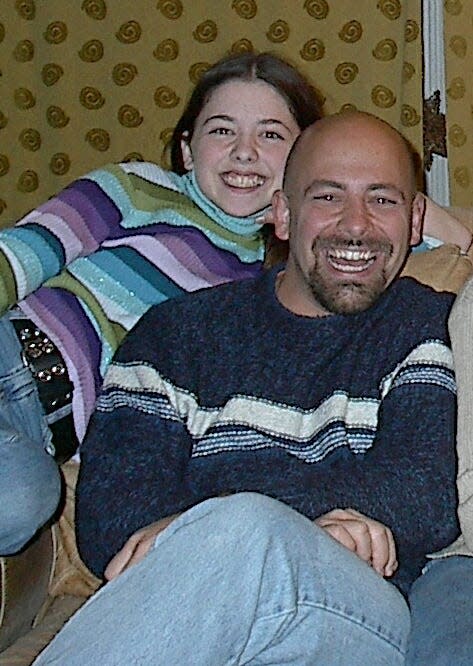Jennifer Crecente is shown with her father, Drew Crecente, of Atlanta.