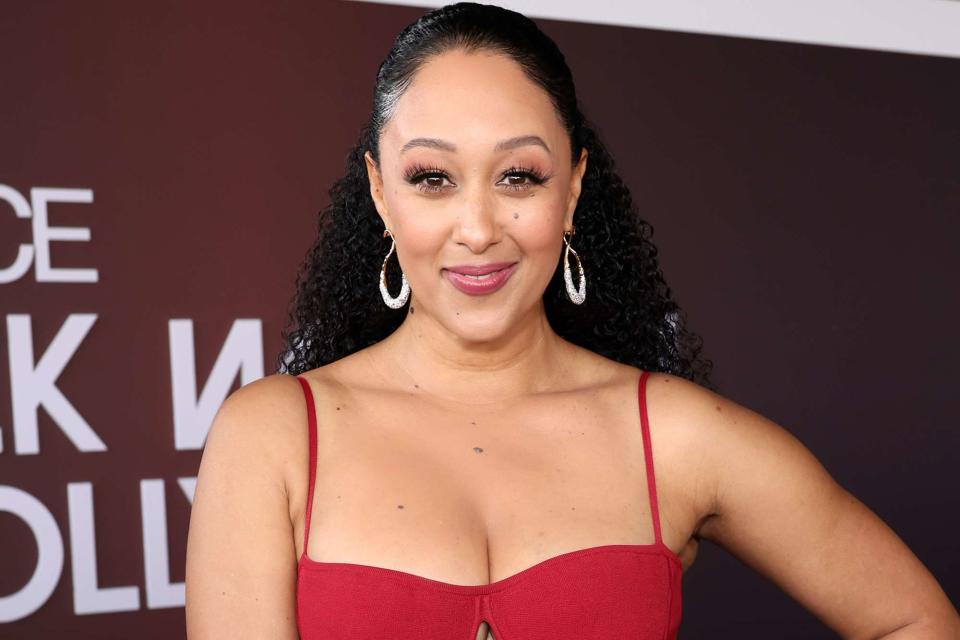 <p>JC Olivera/GA/The Hollywood Reporter via Getty</p> Tamera Mowry attends the ESSENCE Black Women in Hollywood Awards at Academy Museum of Motion Pictures on March 07, 2024 in Los Angeles, California. 