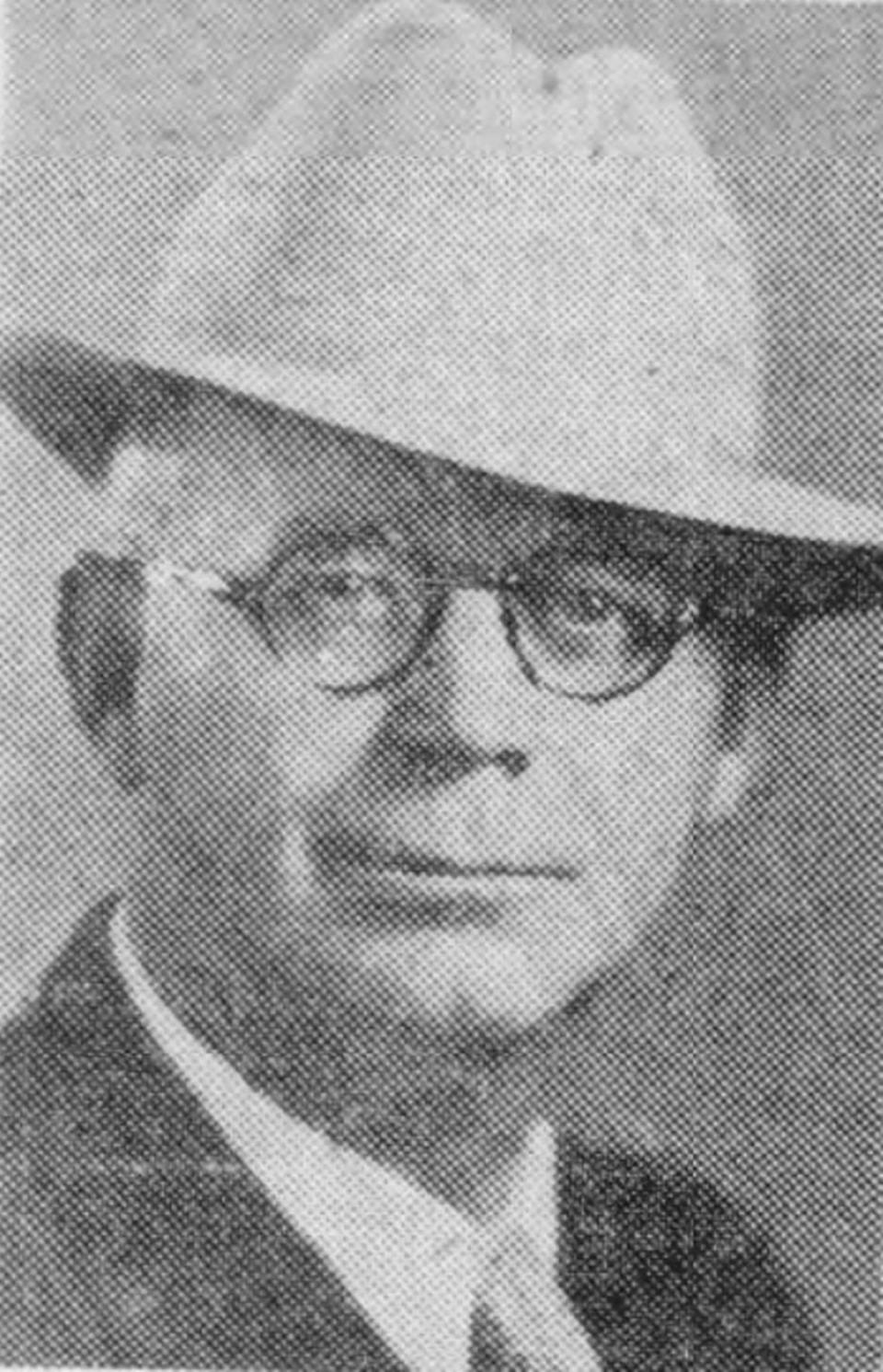 W. T. Casstevens, 1934.