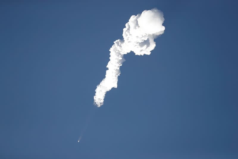 Rocket carrying the Shenzhou-12 spacecraft and three astronauts takes off from Jiuquan Satellite Launch Center