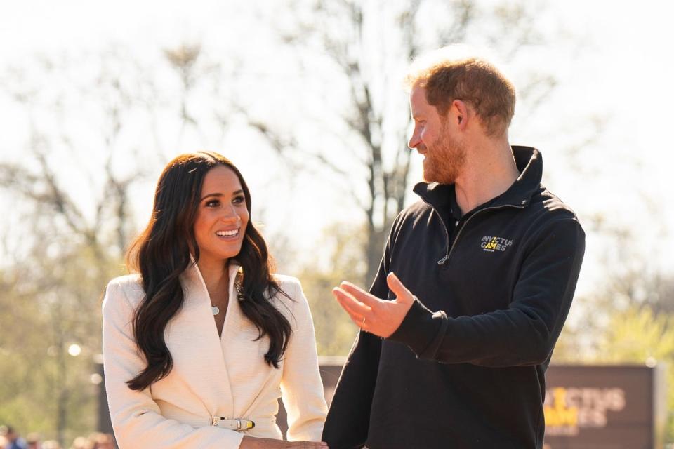 Harry and Meghan (Aaron Chown/PA) (PA Wire)