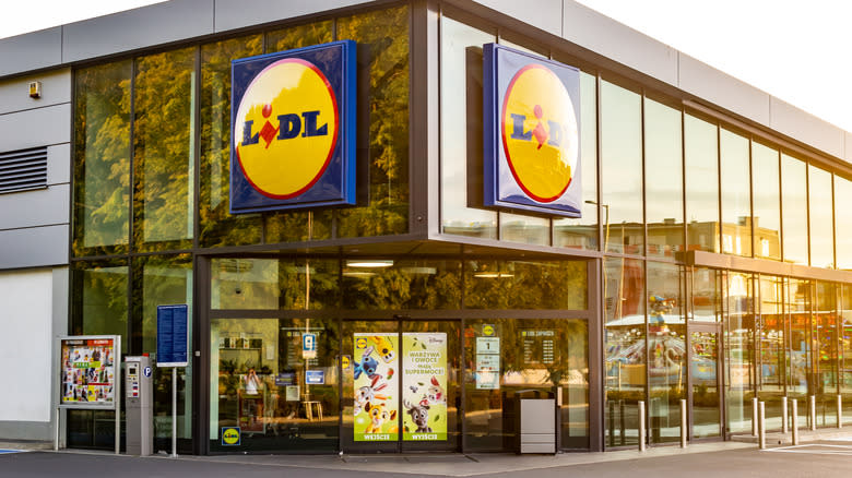 Lidl store in Poland