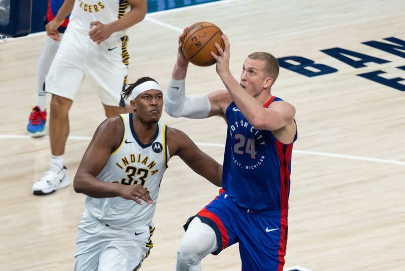 NBA: Detroit Pistons at Indiana Pacers