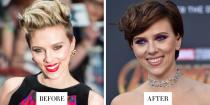 <p><strong>When: </strong>April 2018</p><p><strong>What: </strong>A Brunette Pixie Cut </p><p><strong>Why we love it:</strong> ScarJo’s pixie cut is nothing new. However, she managed to make it newsworthy once again while attending the <em>Avengers: Infinity War</em> premiere with her pixie cut newly dyed to a brunette hue. </p>