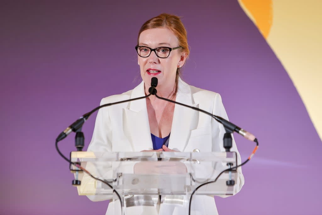  Professor Dame Sarah Gilbert attends the the Veuve Clicquot Bold Woman of the Year Award 2021  (Dave Benett/Getty Images for Veu)