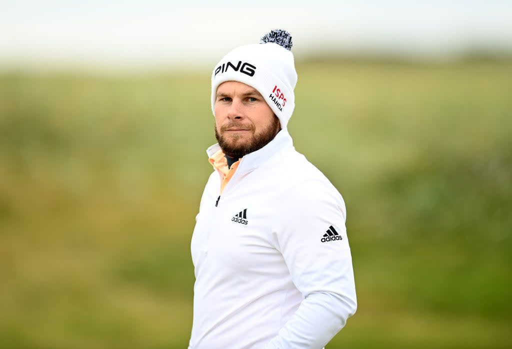 Tyrrell Hatton earned a share of the lead at the Alfred Dunhill Links Championship on Thursday (Malcolm Mackenzie/PA) (PA Wire)