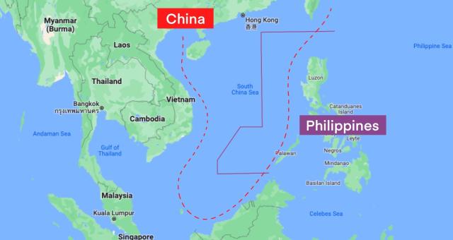 travel time from china to philippines via sea