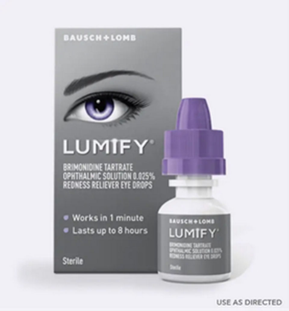 Bausch & Lomb’s Lumify eye drops FDA