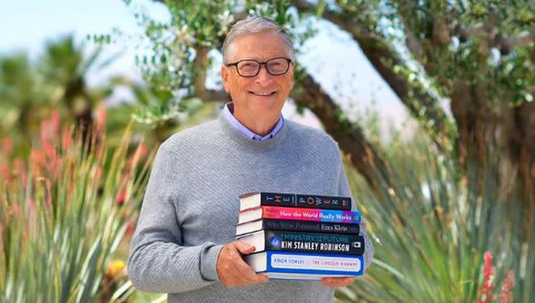 Bill Gates recomendó cinco libros.