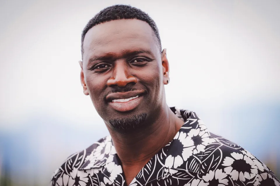 CANNES, FRANCE - MAY 19: (EDITORS NOTE: Image has been digitally enhanced.) Omar Sy attends the photocall for 