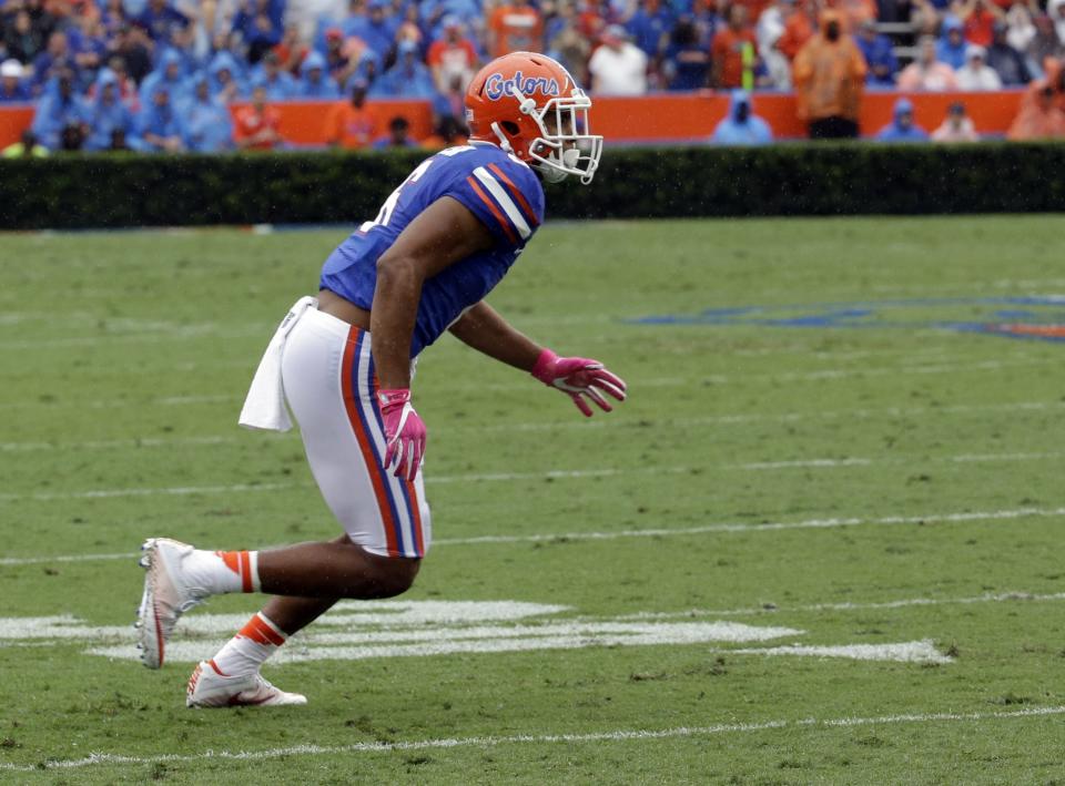 Florida CB Quincy Wilson occasionally was overshadowed in a talented Gators secondary. (AP)