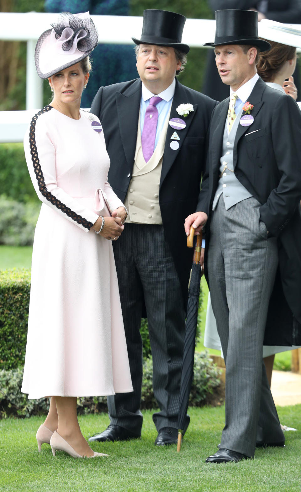 Sophie, Countess of Wessex and Prince Edward on day one of Royal Ascot 2018