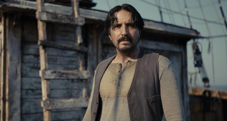In “The Last Voyage of the Demeter,” David Dastmalchian plays Wojchek, the first mate aboard a ship carrying some terrifying cargo.