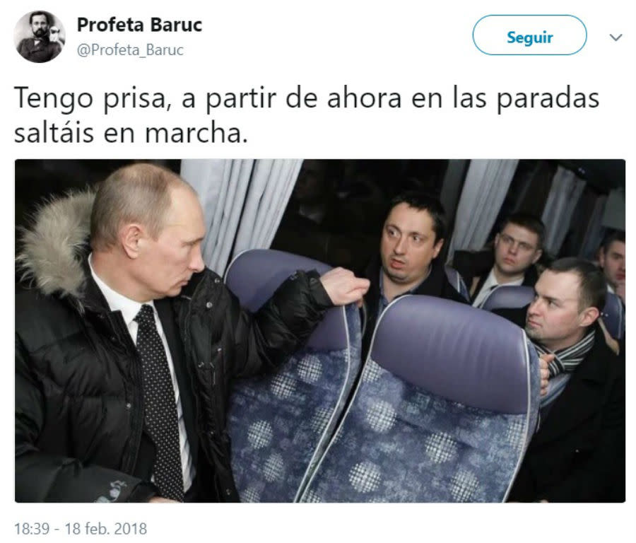 La foto antigua de Putin que provocó el cachondeo en Twitter