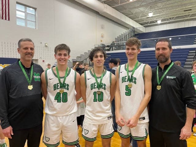 Margaretta's Bailey family: Denny, Tyson, Tate, Kale and Derick Bailey.