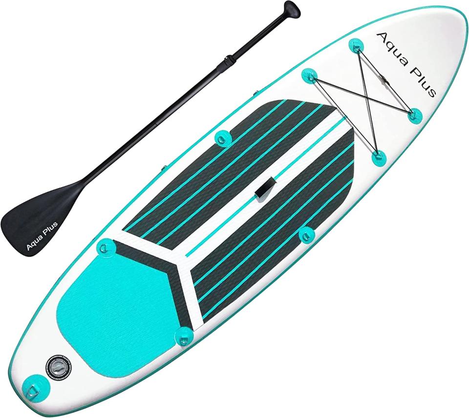 Aqua Plus 6inches Thick Inflatable SUP. Image via Amazon.