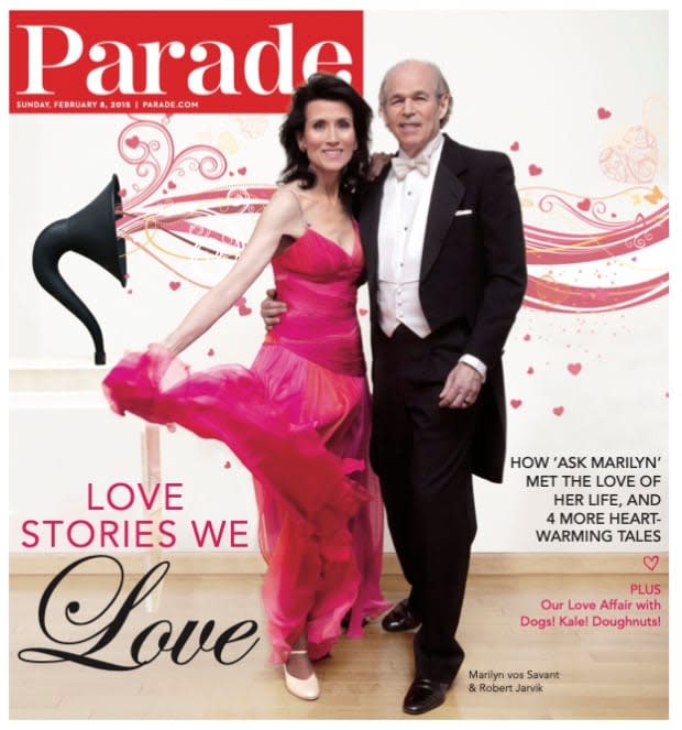 <p>What happens when the woman with the highest record IQ marries the man who invented the artificial heart? They go ballroom dancing! That’s the <a href="https://parade.com/936221/marynliles/romantic-love-quotes/" rel="nofollow noopener" target="_blank" data-ylk="slk:romantic;elm:context_link;itc:0;sec:content-canvas" class="link ">romantic</a> habit of <em>Parade</em>’s resident genius Marilyn vos Savant and her hubs, Robert Jarvik.</p>