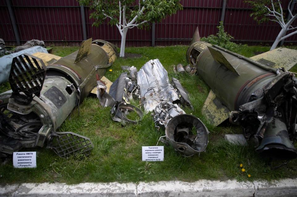 Russia Tochka-U ballistic Kh-31 missile in Ukraine