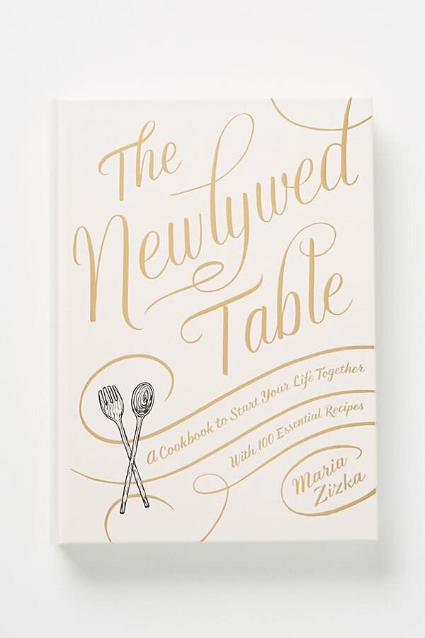 Table for two (at home). <a href="https://fave.co/2ujDBXe" target="_blank" rel="noopener noreferrer">Get the cookbook at Anthropologie</a>.&nbsp;<br />