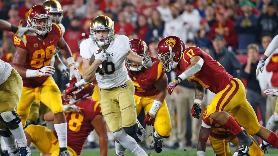 Notre Dame vs USC football sports rivalry