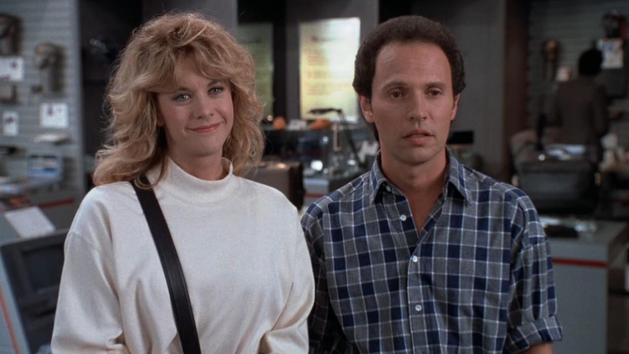  Meg Ryan and Billy Crystal in When Harry Met Sally 