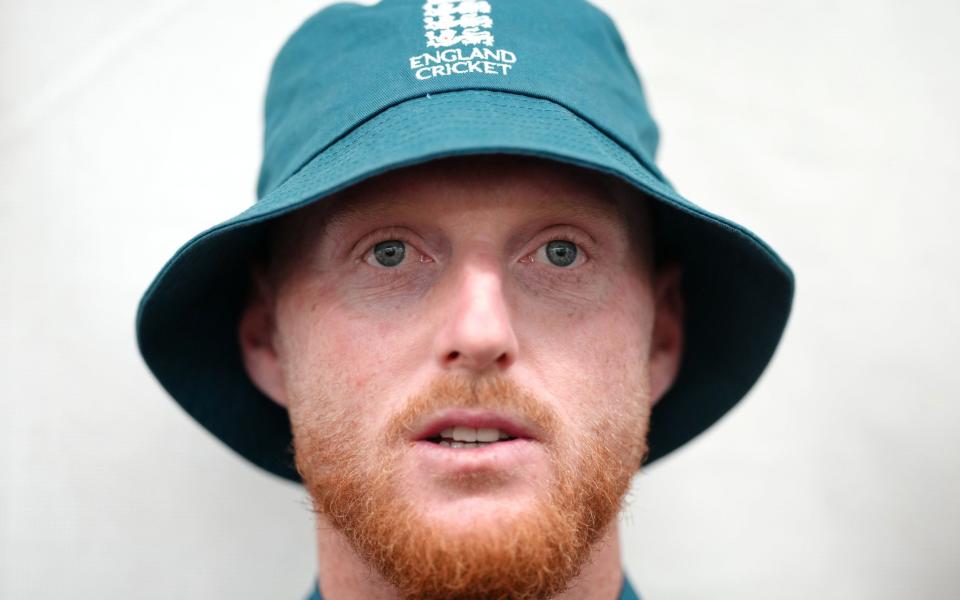 England&#39;s Ben Stokes during a press conference ahead of the fifth LV= Insurance Ashes Series test match at The Kia Oval, London