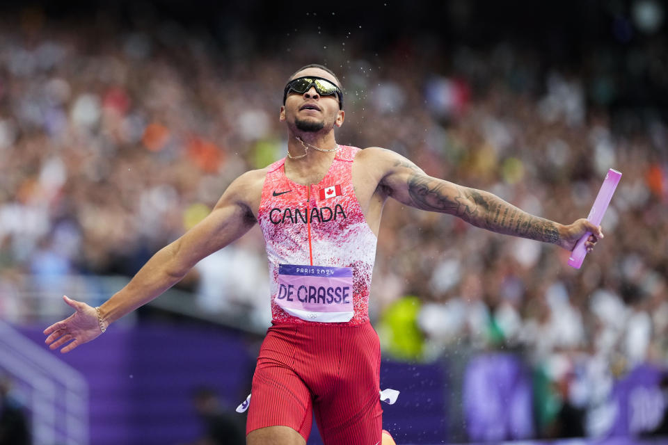 2024 Olympics Day 14 Recap Canadian men's 4x100 relay team claims gold