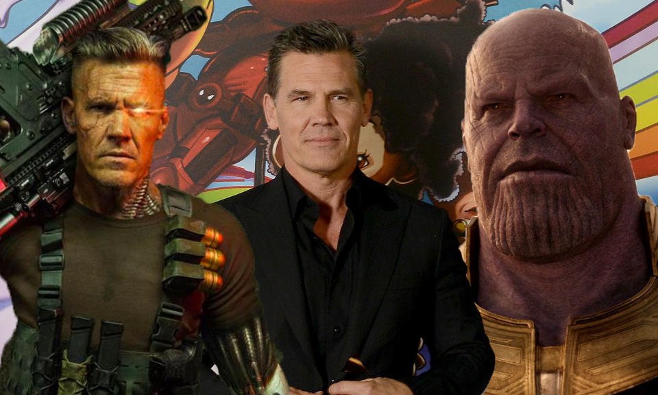 Brolin’s duel Marvel roles have made him a busy boy this summer (Fox/Disney)