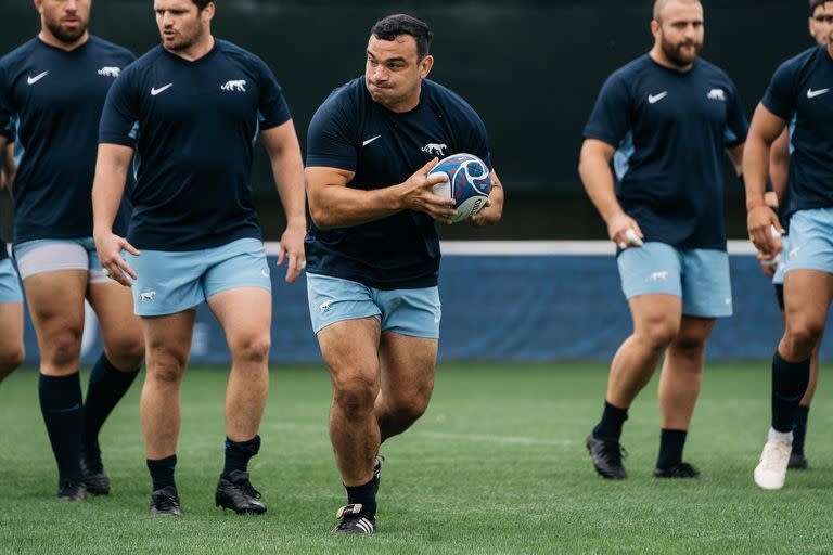 Agustín Creevy, referente de los Pumas, superó recientemente los 100 caps